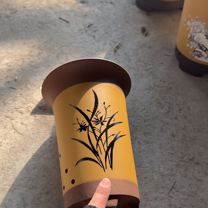 紫砂花盆紫砂花盆口径15/20