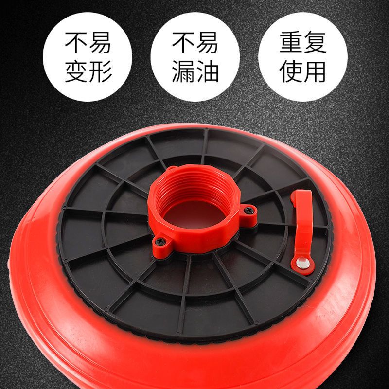 手动电动黄油枪拉杆款散油专用压油盘600cc用