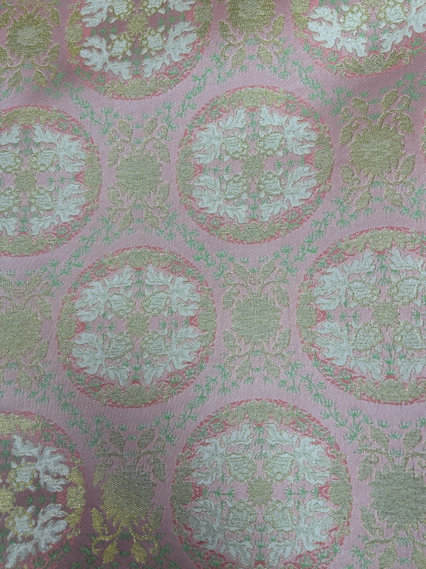 高货金碧辉煌国风高支高密织锦缎面料