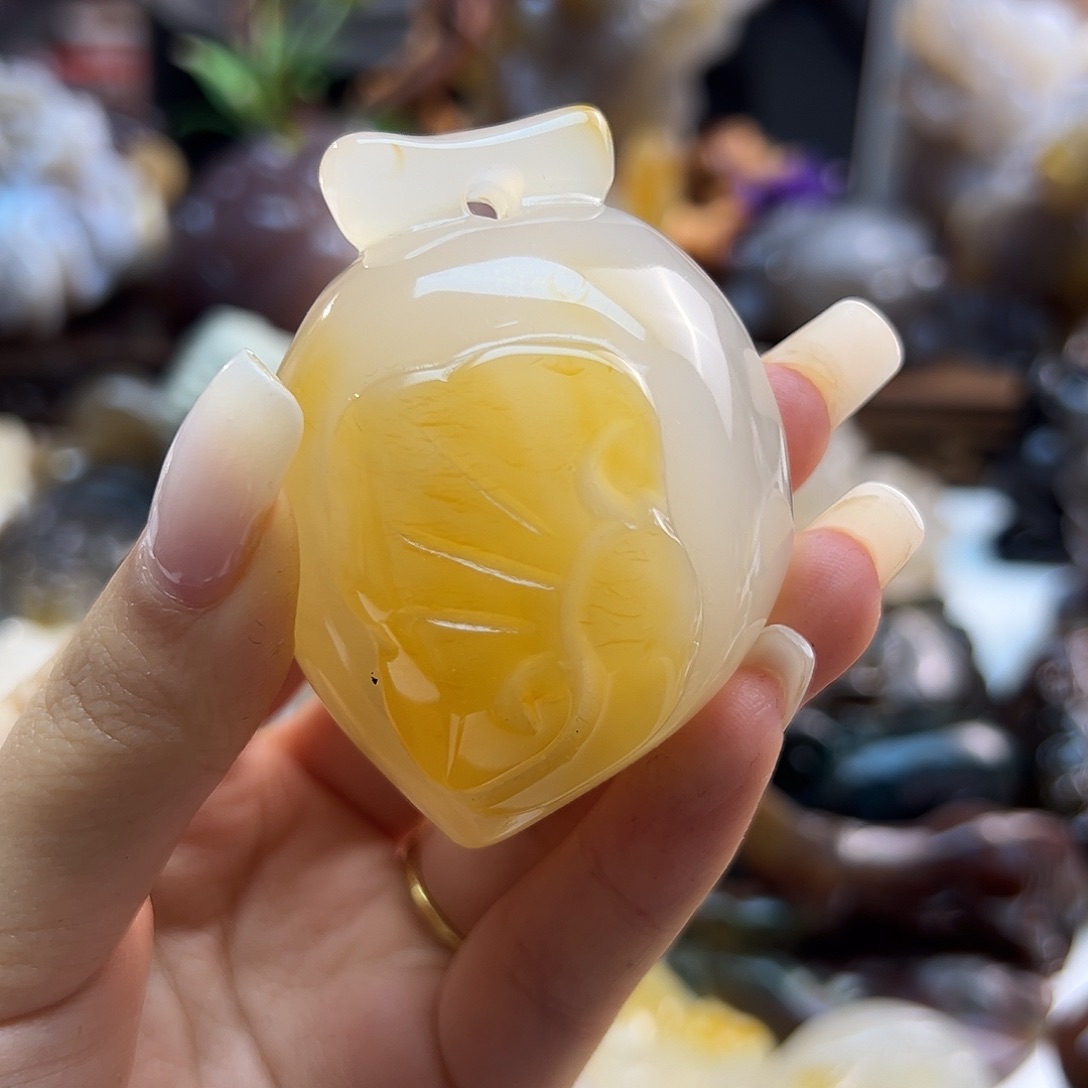 玛瑙/玉髓未镶嵌颈饰