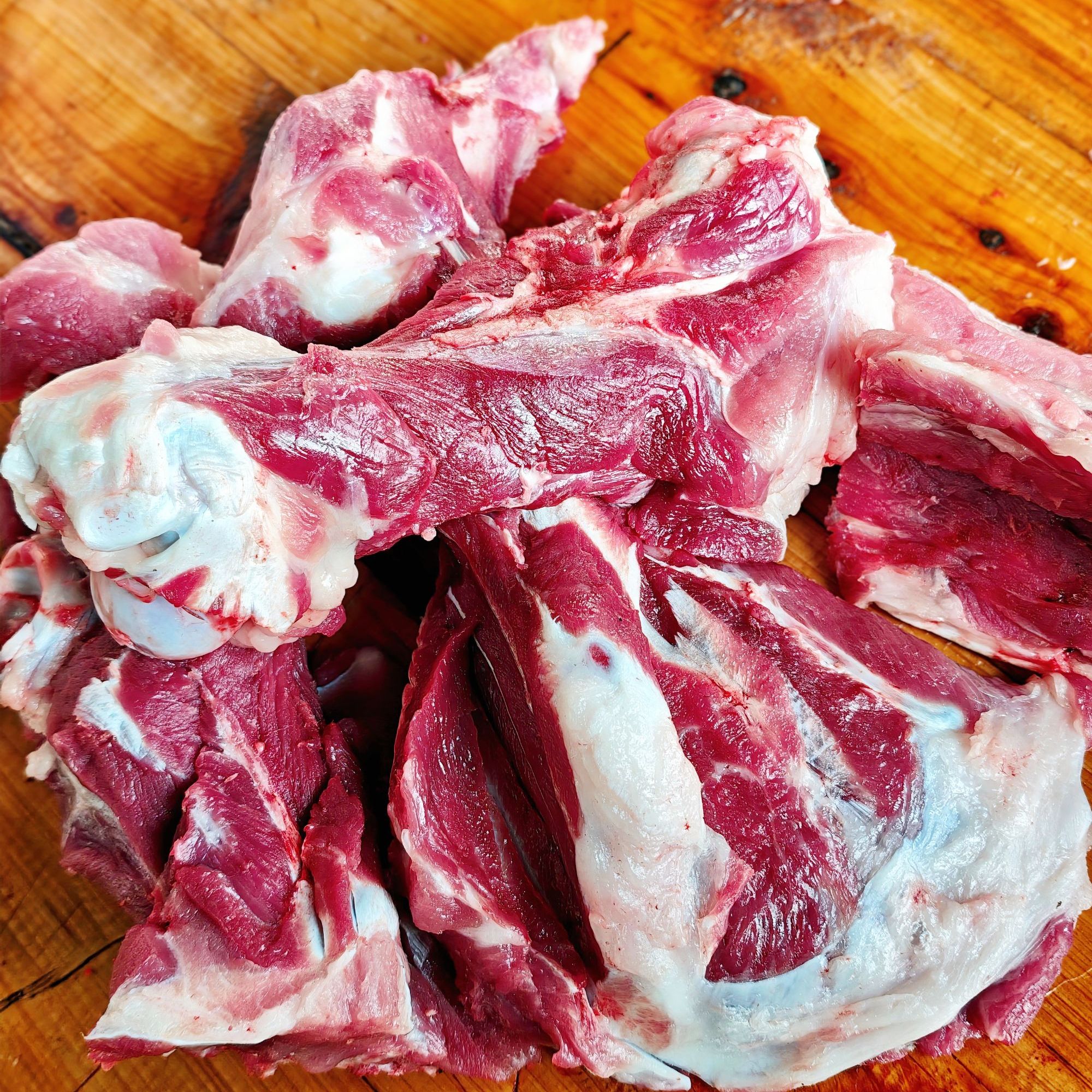 【杂骨五斤】表妹农家粮食喂养黑毛土猪顺丰包邮