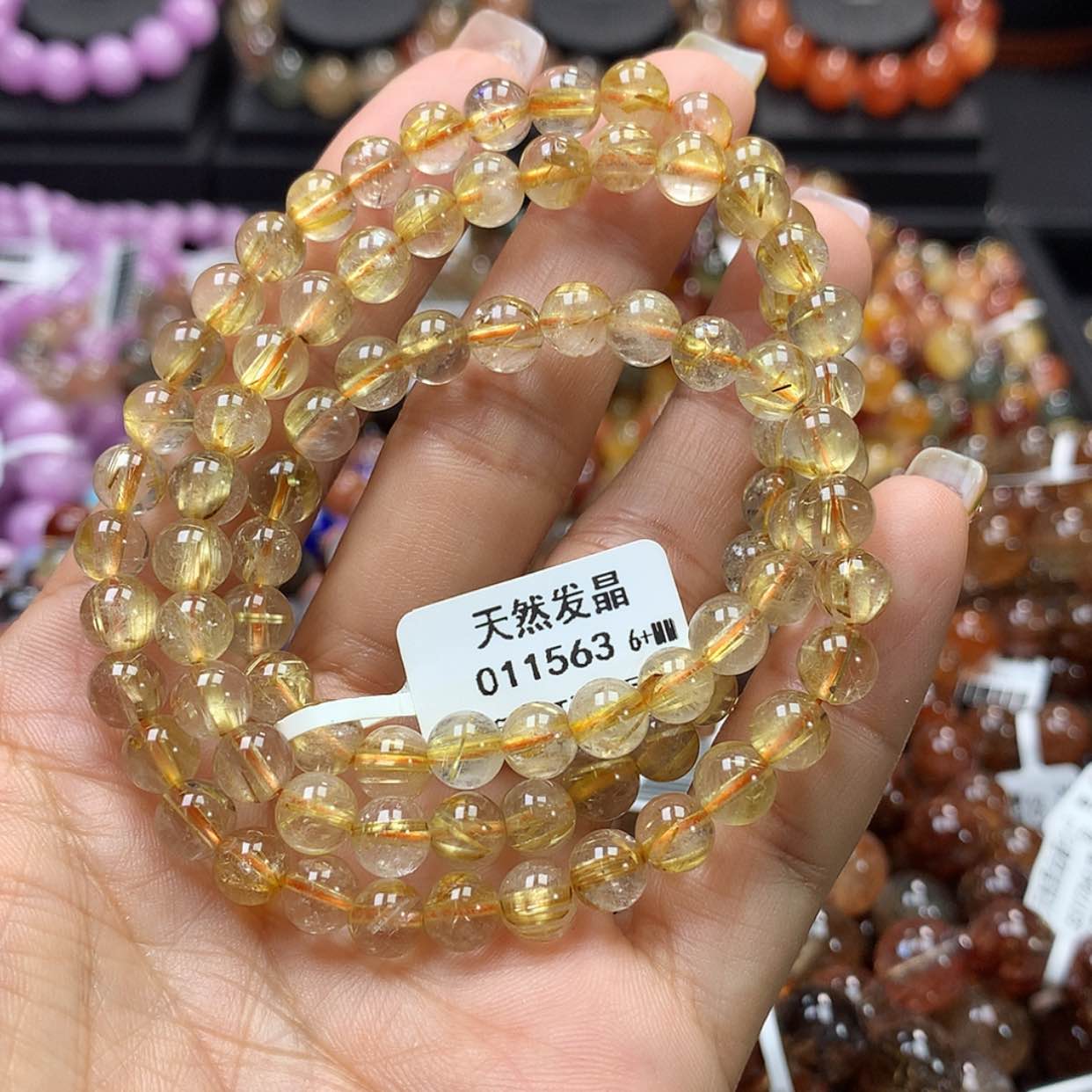 【闪购商品】水晶手链未镶嵌，