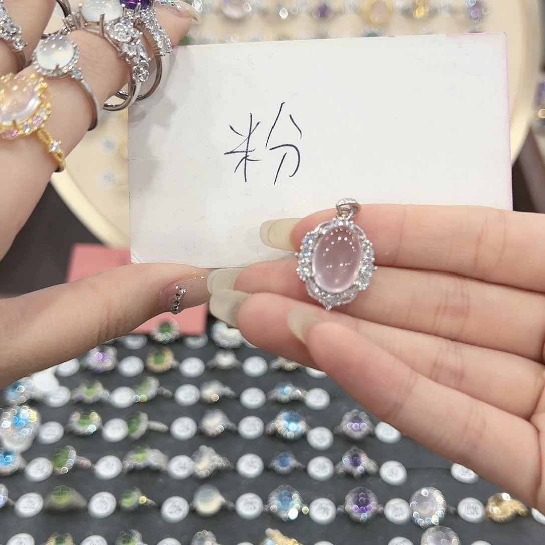 蛇纹石玉戒指银S925镶嵌再****了