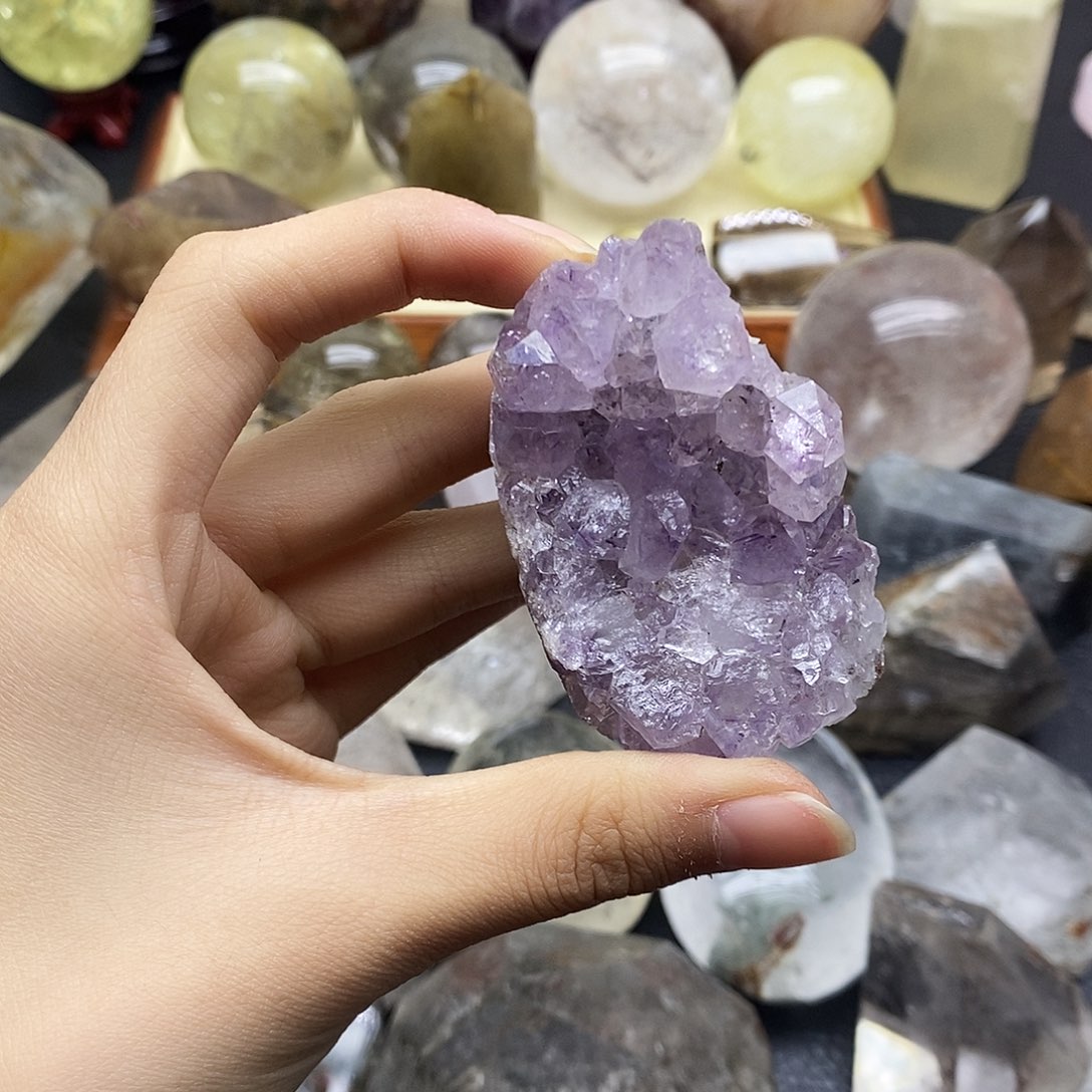 未镶嵌珠宝半成品水晶145水晶石