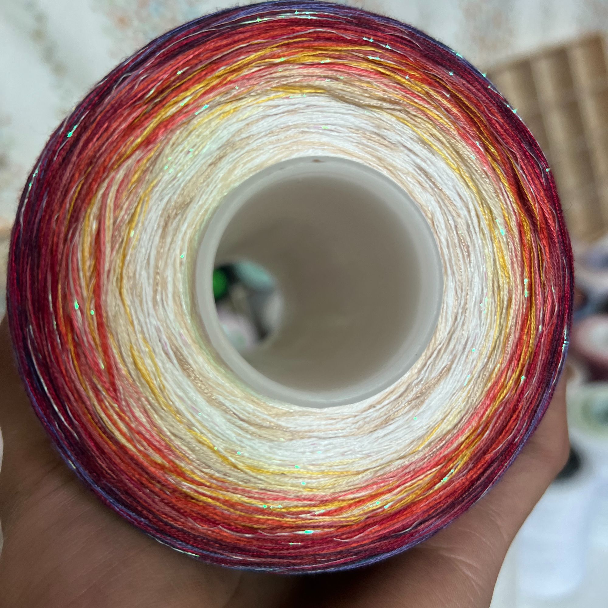 800g夏季蛋糕线缝衣线缝纫线编织棉线手工手编熙沫家蛋糕线成品