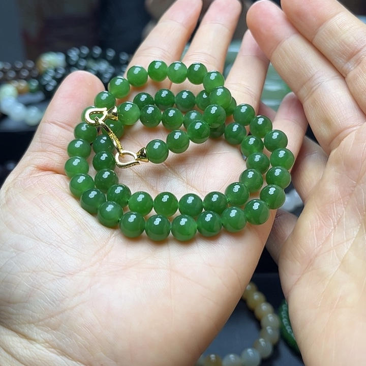 未镶嵌和田玉手链