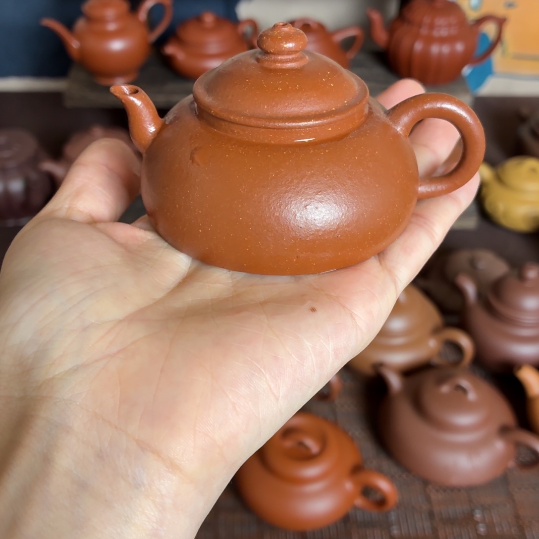 紫砂茶壶紫砂壶。 