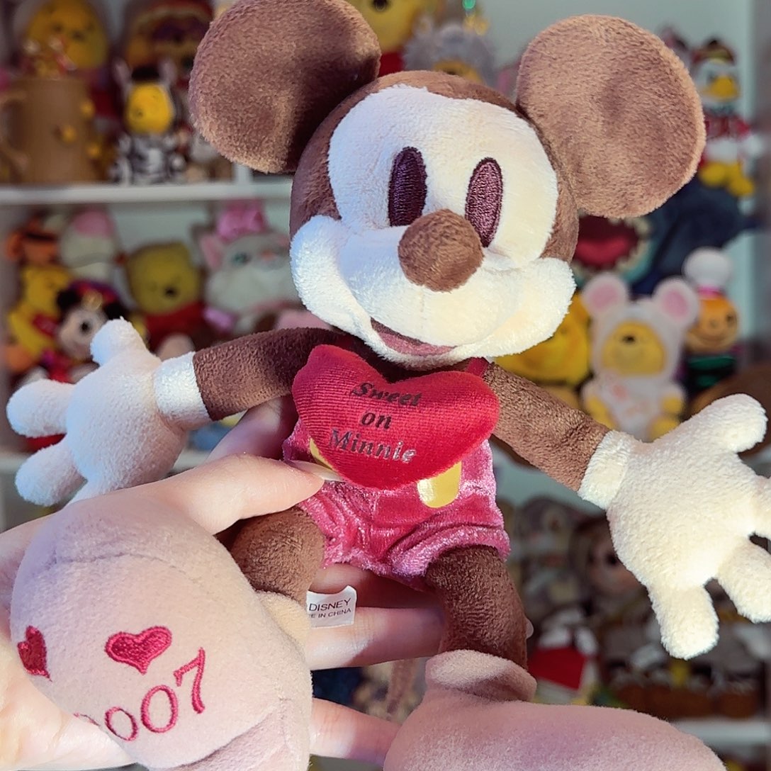 毛绒9.巧克力色系情人节米奇