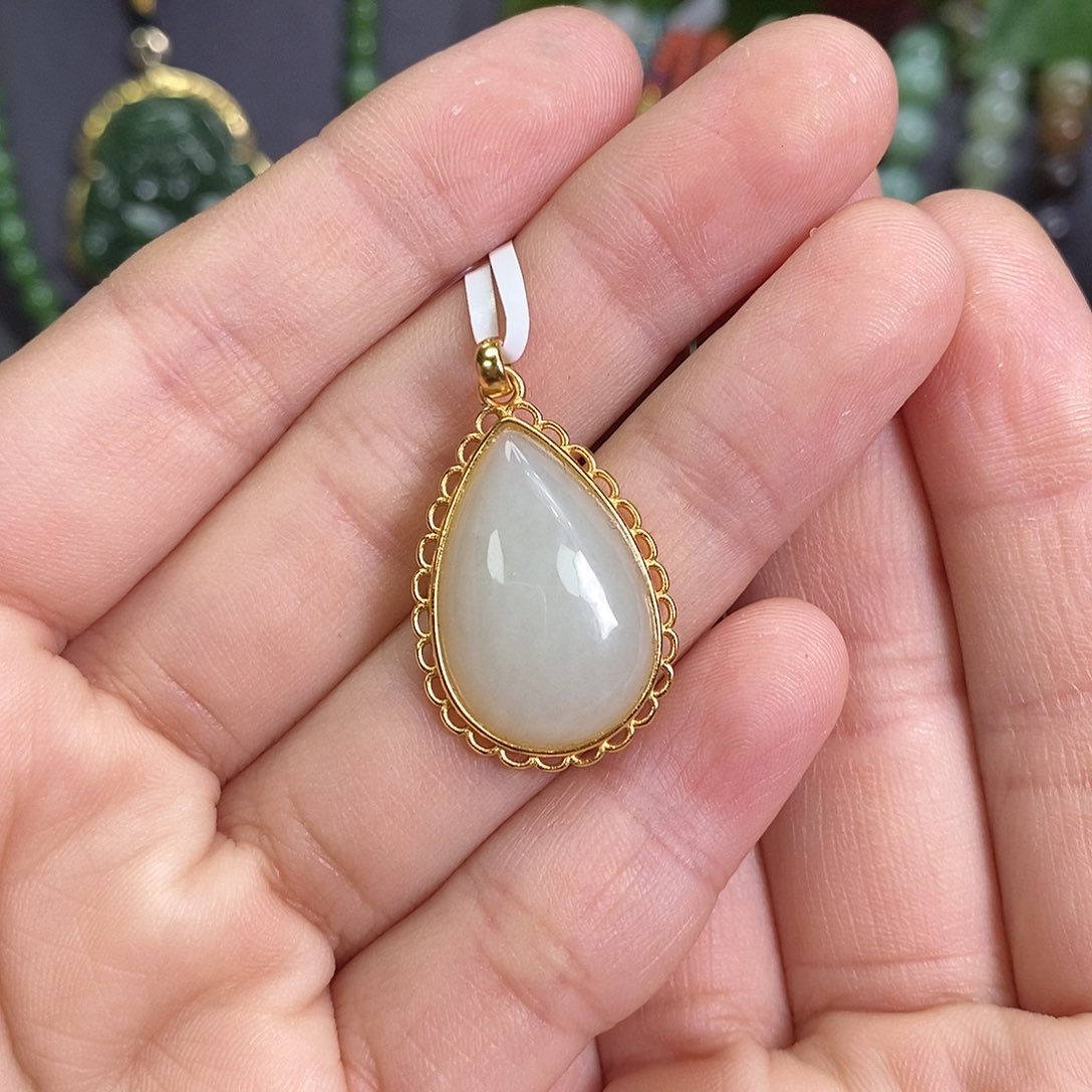 和田玉颈饰未镶嵌FS