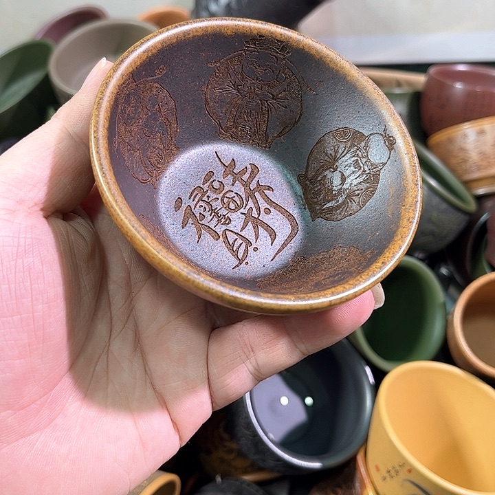 茶杯紫砂全手工紫砂主人杯