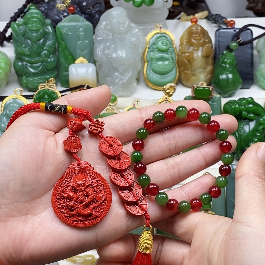 和田玉手串未镶嵌