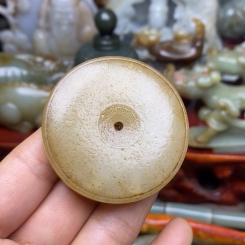 和田玉挂件把件摆件未镶嵌