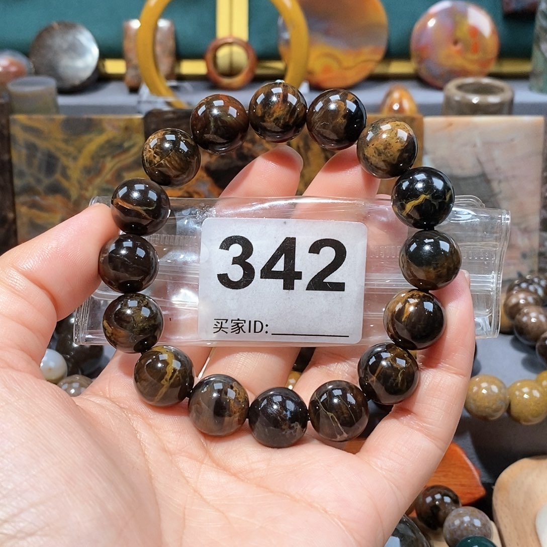 硅化玉天然北票硅化玉手串未镶嵌天然北票硅化玉手串