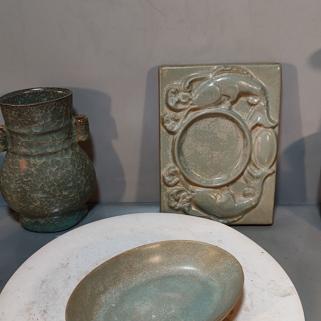 碗老***植清凉寺汝窑全品相陶瓷一个