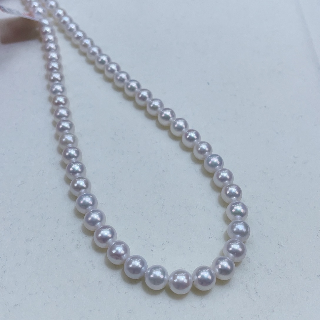 淡水珍珠6/7镜面极强亮白光银S925镶嵌