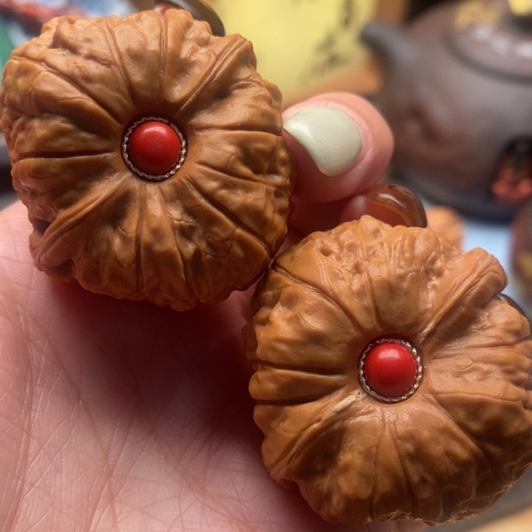 把件文玩核桃40尺寸全品南瓜吨