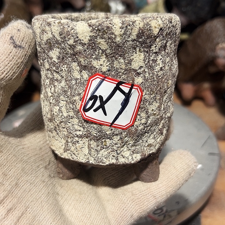 粗陶花盆，现在都不一样