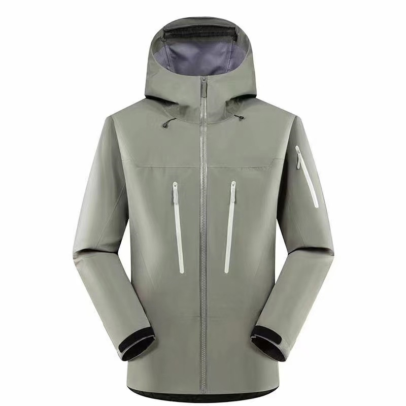 鸟家光板SV6代户外三层压胶防水防风冲锋衣登山服