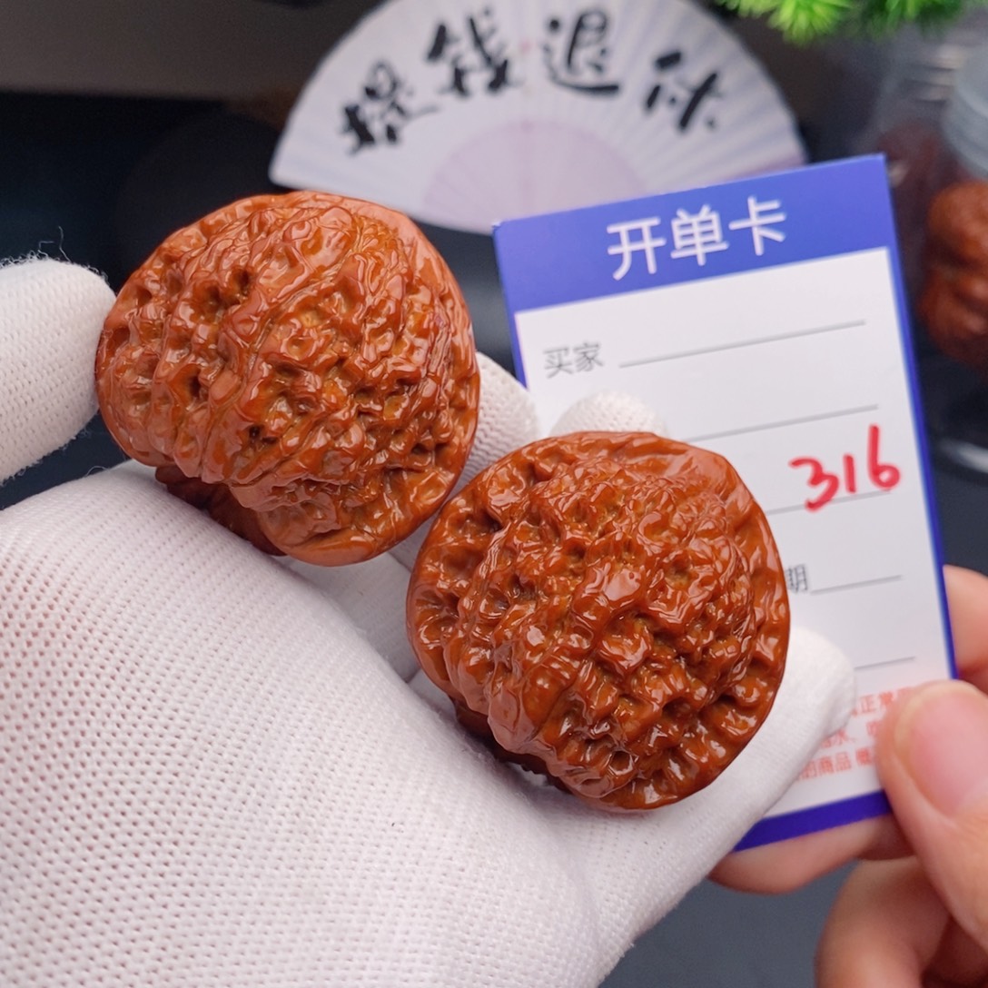 把件文玩核桃43官帽316