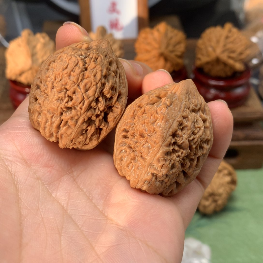 文玩核桃吊坠转*喽32蒜头