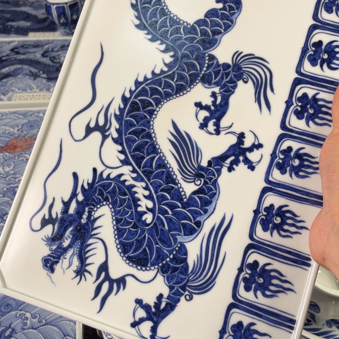 景德镇陶瓷手工手绘