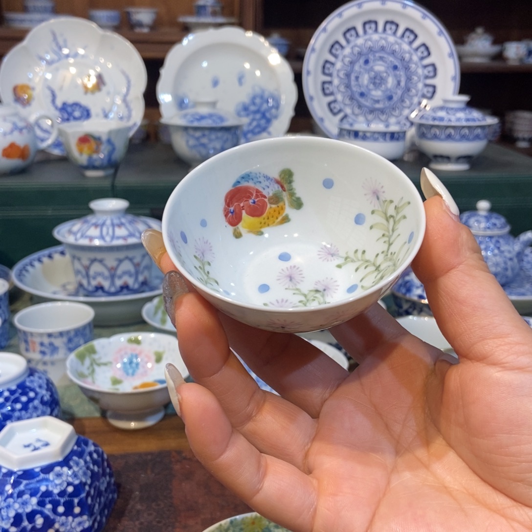 雪山春晓兰寿鱼谱洱杯