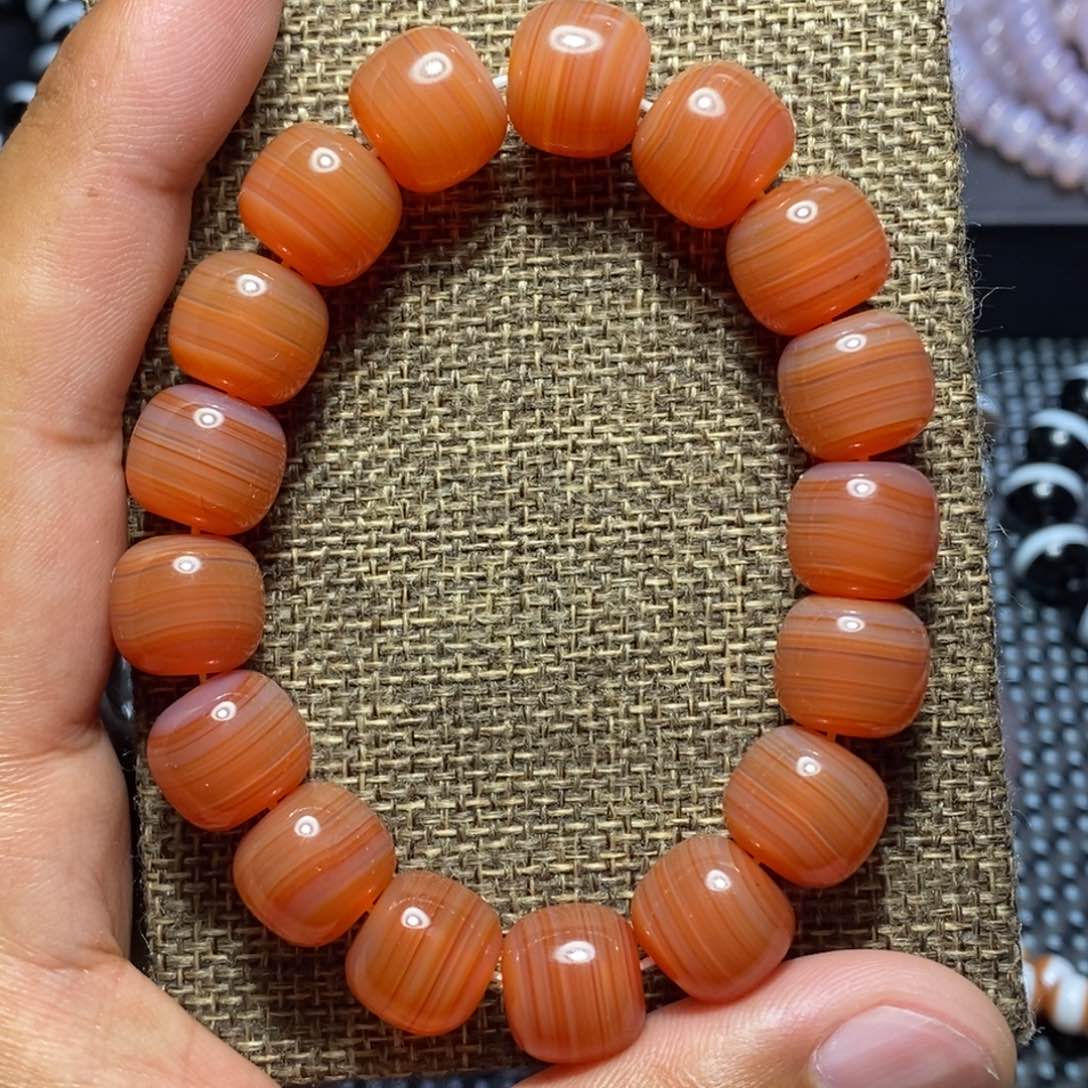 玛瑙/玉髓未镶嵌玛瑙战国红12.6