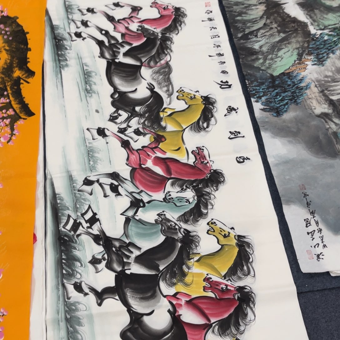 国画处理作品看好再拍哦