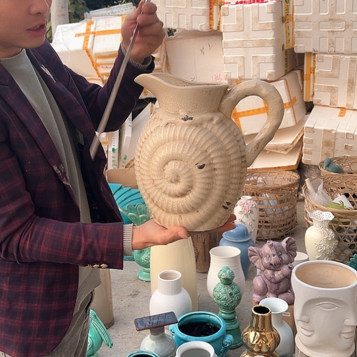 瓶高度29厘米口径10厘米微瑕捡漏