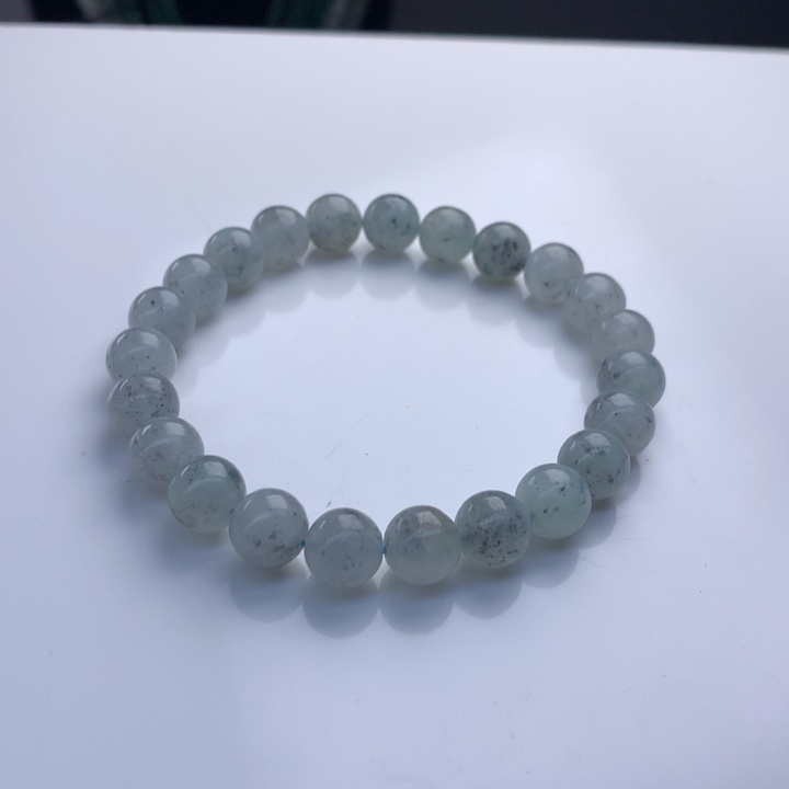 翡翠手串未镶嵌8mm！