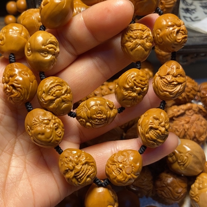 【闪购商品】橄榄核手串/手链（*）恶僧手持
