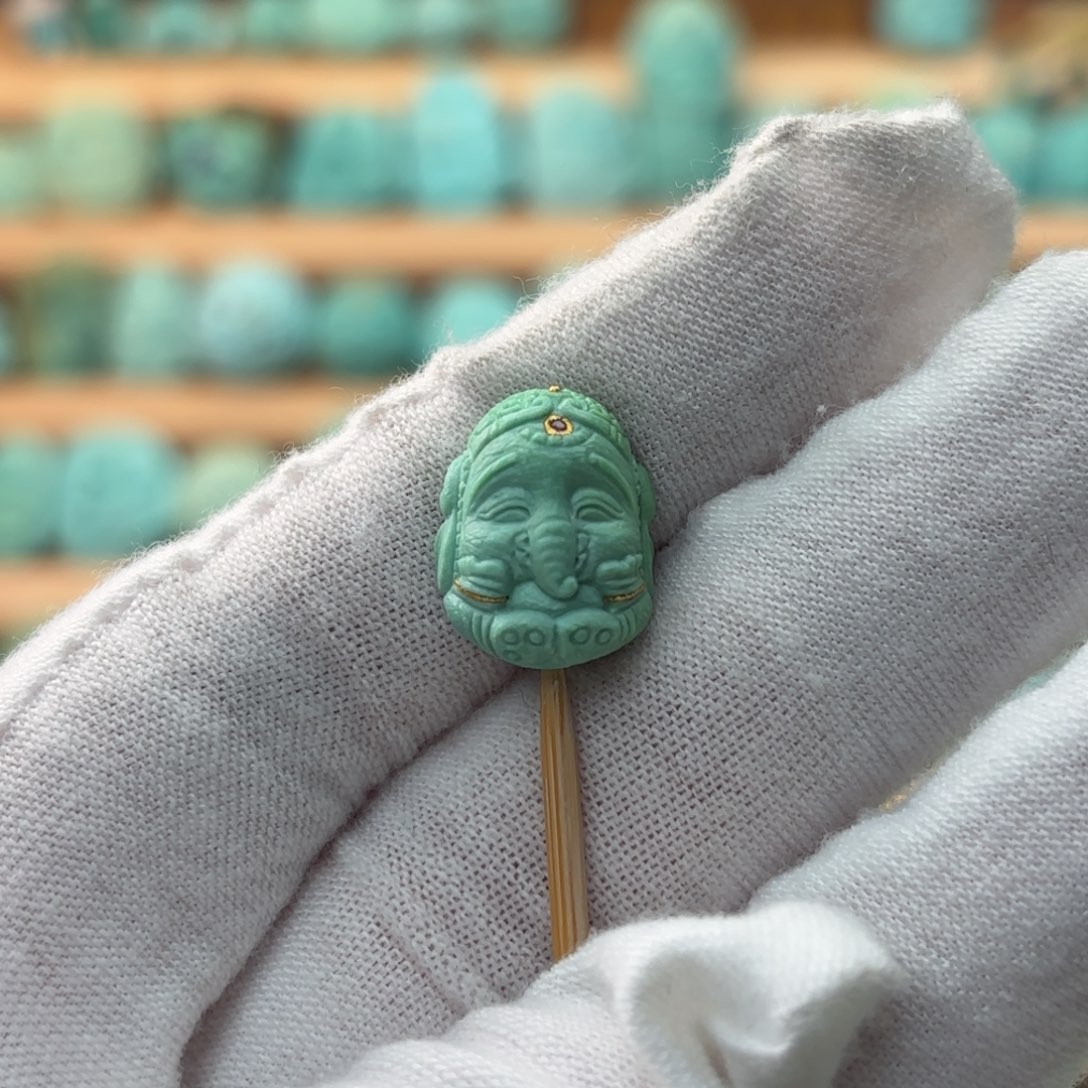 绿松石未镶嵌配饰