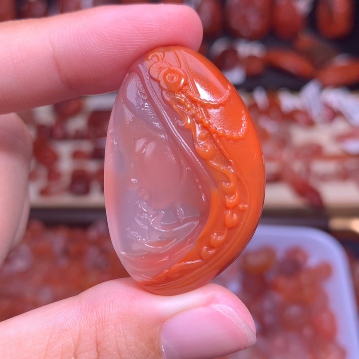 南红玛瑙未镶嵌珠宝半成品楼兰公主