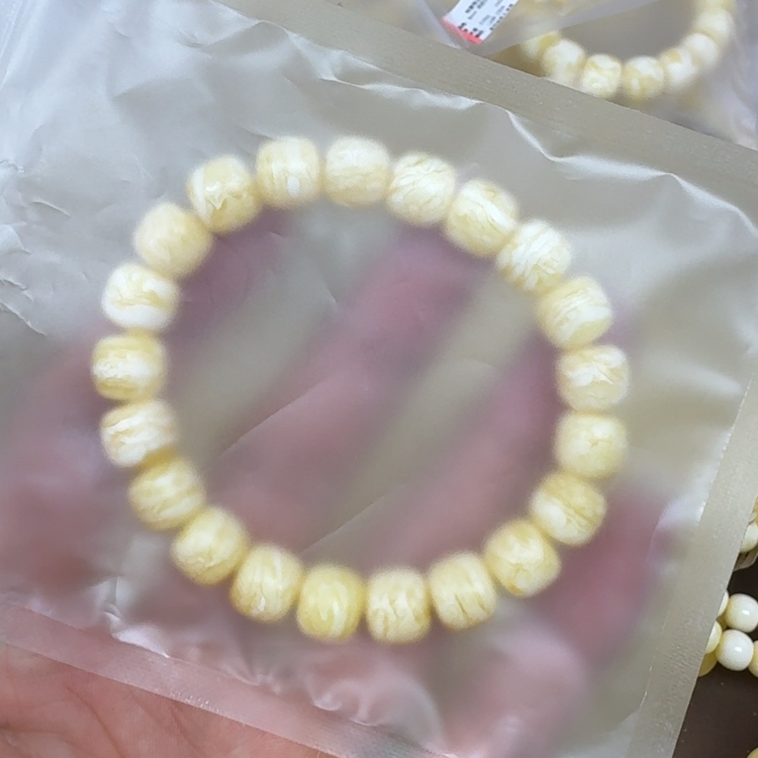 未镶嵌琥珀手链空*菜