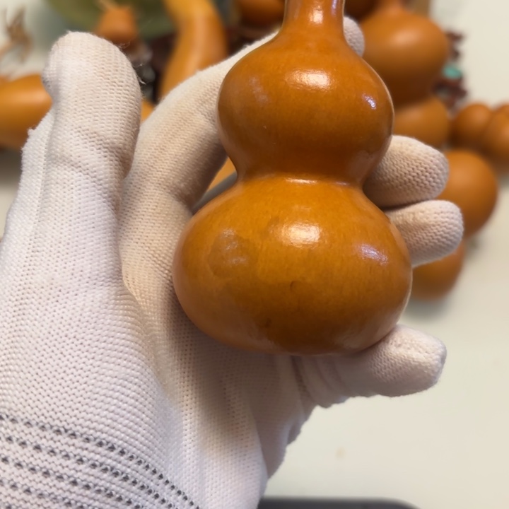 德***米天然手捻老皮葫芦