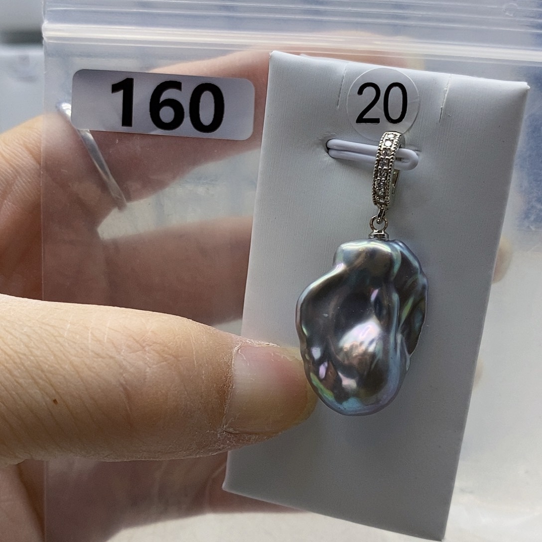 颈饰合金淡水珍珠