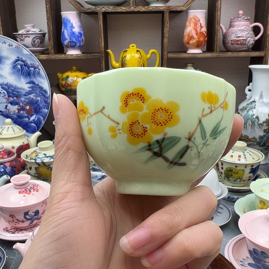 杯子陶瓷景德镇陶瓷567老厂瓷133