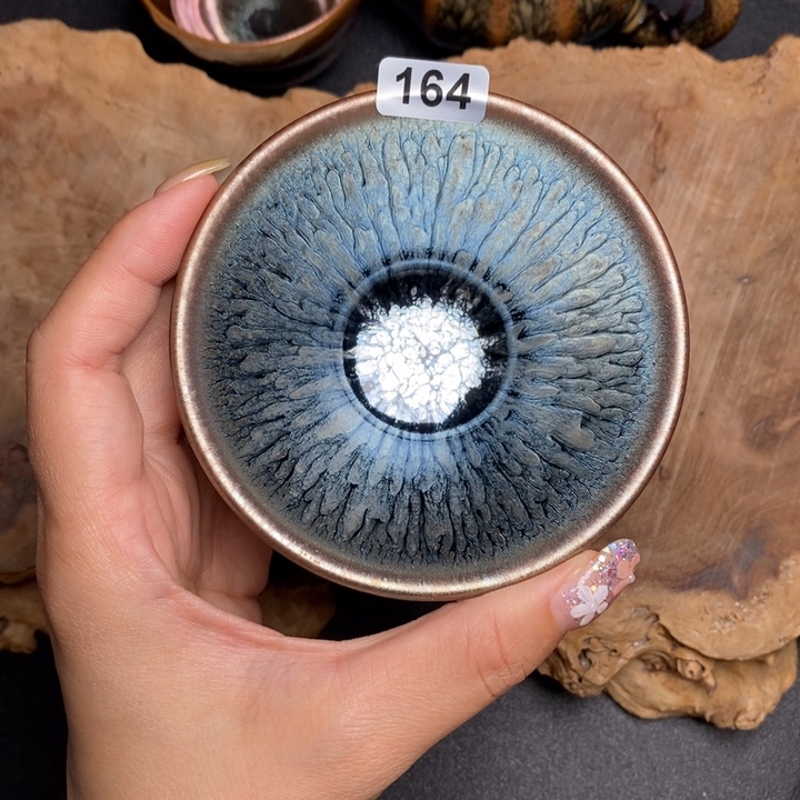 茶盏建窑建盏主人杯164