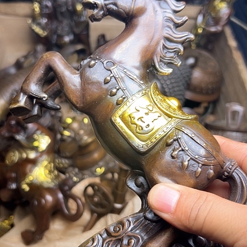 铜制文玩把玩物件