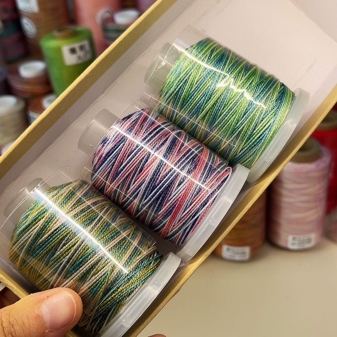 12股星空段染股线3个 40m180m