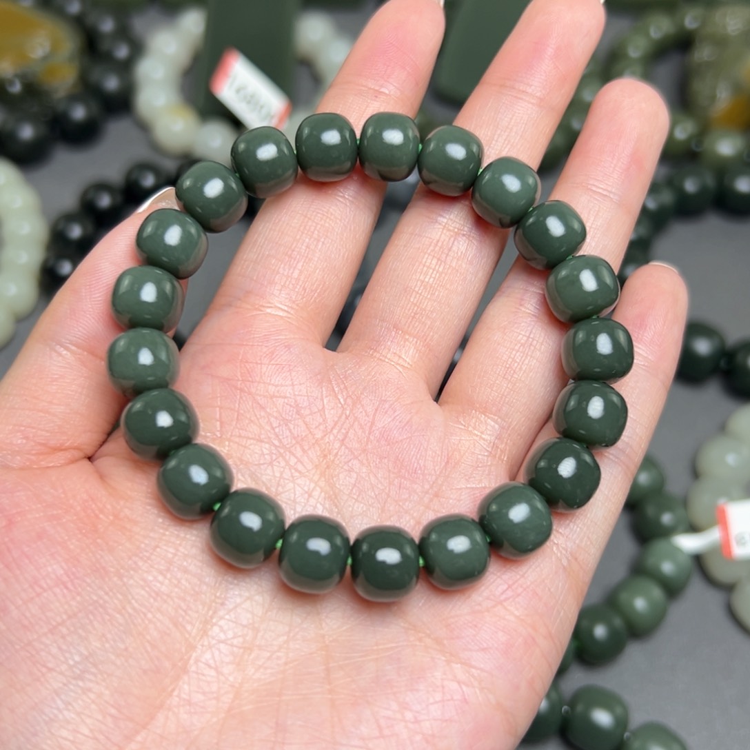 和田玉手链未镶嵌小*