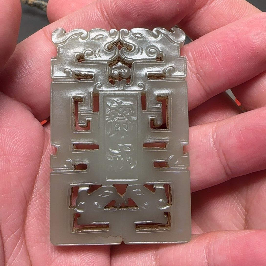 和田玉把件未镶嵌如****h