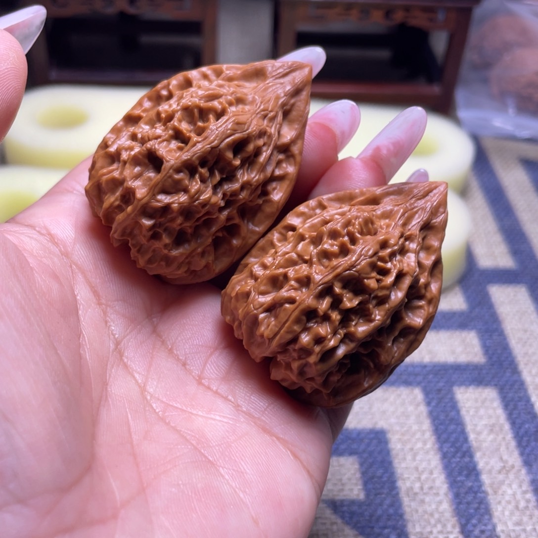 文玩核桃吊坠37四平鸭嘴文玩