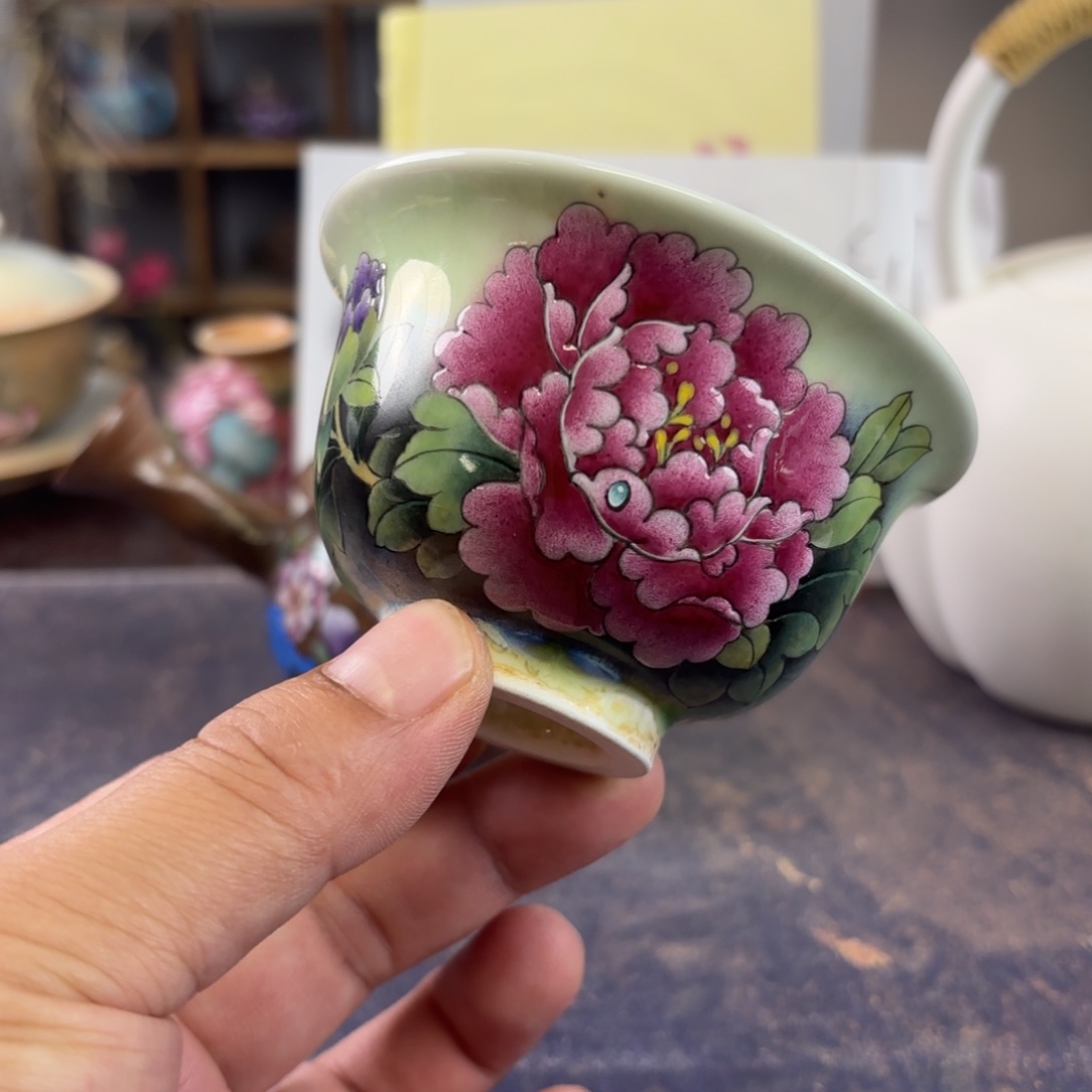 景德镇纯手工制作陶瓷悠*点