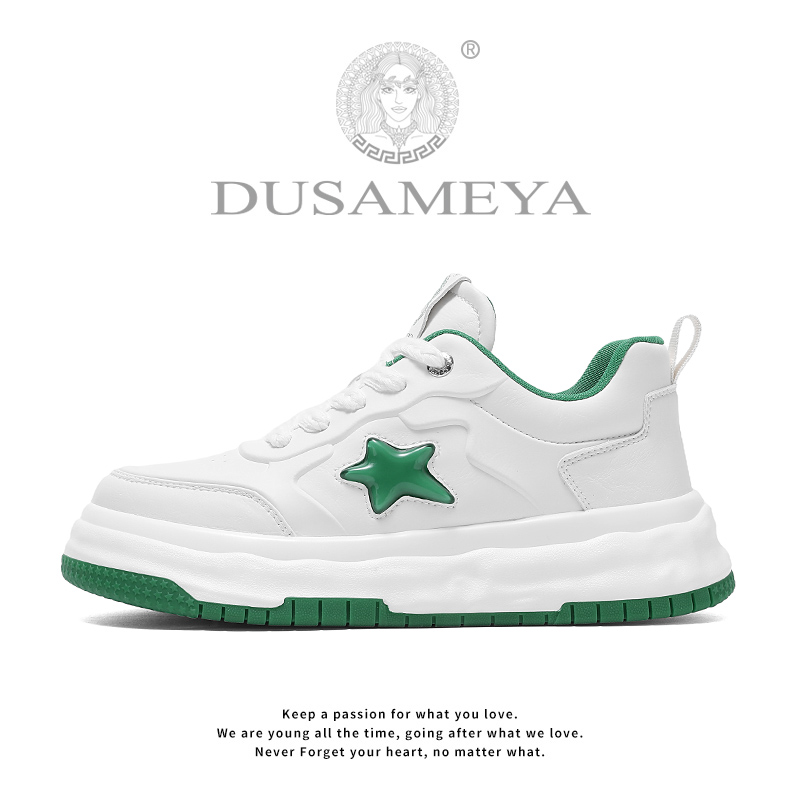 春季新款DUSAMEYA杜莎米娅休闲鞋时尚联名韩版鞋软底增高潮流潮鞋