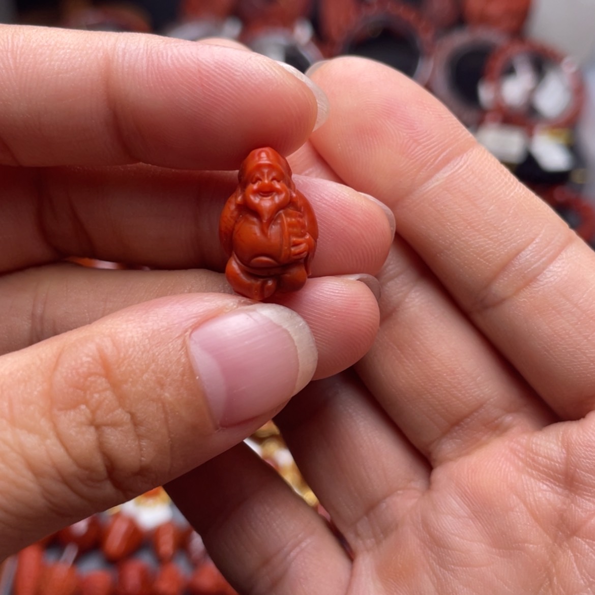 【闪购商品】未镶嵌财神爷南红玛瑙