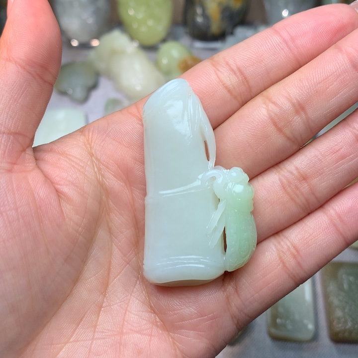 和田玉挂件未镶嵌