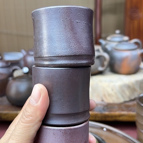 鑫***添戬谷龙窑柴烧茶杯