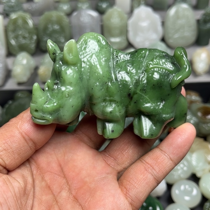 和田玉把件未镶嵌