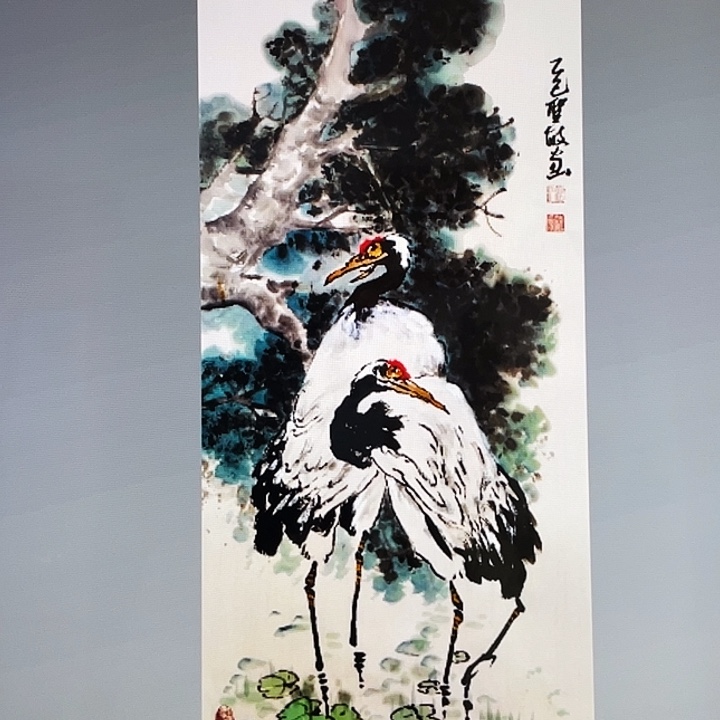 国画张圣敏先生纯手绘作品